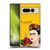 Frida Kahlo Red Florals Portrait Soft Gel Case for Google Pixel 7 Pro