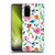 Ninola Flower Patterns Floral Green Soft Gel Case for Samsung Galaxy S20 / S20 5G