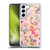Ninola Flower Patterns Wild Grasses Pink Soft Gel Case for Samsung Galaxy S22 5G