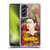 Frida Kahlo Red Florals Portrait Pattern Soft Gel Case for Samsung Galaxy S21 FE 5G & MagSafe