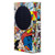 Superman DC Comics Logos And Comic Book Character Collage Game Console Wrap and Game Controller Skin Bundle for Microsoft Series S Console & Controller