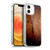 PLdesign Wood Prints Rustic Vintage Brown Burnt Soft Gel Case for Apple iPhone 12 / iPhone 12 Pro & MagSafe
