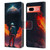 Haroulita Astronaut Galaxy Space Leather Book Wallet Case Cover For Google Pixel 7a