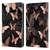 Haroulita Fancy Pattern Butterfly Leather Book Wallet Case Cover For Amazon Fire 7 2022