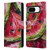 Haroulita Fruit Pattern Watermelon Leather Book Wallet Case Cover For Google Pixel 8