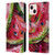 Haroulita Fruit Pattern Watermelon Leather Book Wallet Case Cover For Apple iPhone 13