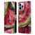 Haroulita Fruit Pattern Watermelon Leather Book Wallet Case Cover For Apple iPhone 13 Pro Max