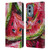 Haroulita Fruit Pattern Watermelon Leather Book Wallet Case Cover For Nokia X30