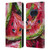 Haroulita Fruit Pattern Watermelon Leather Book Wallet Case Cover For Nothing Phone (2a)