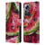 Haroulita Fruit Pattern Watermelon Leather Book Wallet Case Cover For Xiaomi 12 Pro