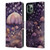Haroulita Whimsical Girl And Mushroom Leather Book Wallet Case Cover For Apple iPhone 11 Pro Max