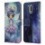 Haroulita Whimsical Purple Hair Fairy Leather Book Wallet Case Cover For Motorola Moto G41