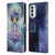 Haroulita Whimsical Purple Hair Fairy Leather Book Wallet Case Cover For Motorola Moto G52