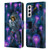Vincent Hie Cosmic Wonder Jellyfish Astronaut Leather Book Wallet Case Cover For Samsung Galaxy S21 5G