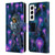 Vincent Hie Cosmic Wonder Jellyfish Astronaut Leather Book Wallet Case Cover For Samsung Galaxy S22 5G