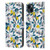 Katerina Kirilova Art Lemons And Blooms Leather Book Wallet Case Cover For Apple iPhone 15 Plus