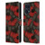 Katerina Kirilova Art Red Coneflowers Leather Book Wallet Case Cover For OPPO Find X5