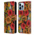 Katerina Kirilova Graphics Robins And Dahlias Leather Book Wallet Case Cover For Apple iPhone 13 Pro Max