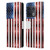 PLdesign Flags USA Glitters Leather Book Wallet Case Cover For OnePlus 10 Pro