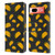 PLdesign Food Patterns Cool Fun Taco Leather Book Wallet Case Cover For Google Pixel 7a