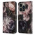 LebensArt Birds And Floral Baroque Smoke Leather Book Wallet Case Cover For Apple iPhone 14 Pro