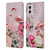 LebensArt Birds And Floral Flamingo Paradise Leather Book Wallet Case Cover For Motorola Moto G53 5G