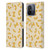 PLdesign Food Patterns Macaroni Pasta Gold Leather Book Wallet Case Cover For Xiaomi Redmi 12C