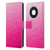 PLdesign Geometric Patterns Hot Pink Gradient Mesh Leather Book Wallet Case Cover For Huawei Mate 40 Pro 5G