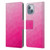 PLdesign Geometric Patterns Hot Pink Gradient Mesh Leather Book Wallet Case Cover For Apple iPhone 14