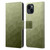 PLdesign Geometric Patterns Army Green Gradient Mesh Leather Book Wallet Case Cover For Apple iPhone 15