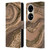 LebensArt Glamour Patterns Crystal Marble Amber Leather Book Wallet Case Cover For Huawei P50 Pro