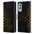 PLdesign Geometric Patterns Honeycomb Yellow Leather Book Wallet Case Cover For OnePlus Nord 2 5G