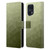 PLdesign Geometric Patterns Army Green Gradient Mesh Leather Book Wallet Case Cover For OPPO Find X5