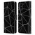 PLdesign Geometric Patterns Black Triangles White Lines Leather Book Wallet Case Cover For Samsung Galaxy M31s (2020)