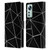 PLdesign Geometric Patterns Black Triangles White Lines Leather Book Wallet Case Cover For Xiaomi 12