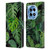 LebensArt Jungle Plants And Animals Monstera Leather Book Wallet Case Cover For OnePlus 12R
