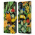 LebensArt Jungle Plants And Animals Orange Bird Elements Leather Book Wallet Case Cover For Samsung Galaxy M31 (2020)