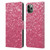 PLdesign Sparkle Prints Rose Pink Leather Book Wallet Case Cover For Apple iPhone 11 Pro Max