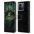 LebensArt Mix Art Teal Green Dragon Eye Leather Book Wallet Case Cover For Xiaomi Redmi 12C