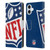 NFL Shield Oversized Leather Book Wallet Case Cover For Apple iPhone 16 Plus