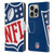 NFL Shield Oversized Leather Book Wallet Case Cover For Apple iPhone 16 Pro