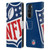 NFL Shield Oversized Leather Book Wallet Case Cover For Motorola Edge 30