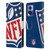 NFL Shield Oversized Leather Book Wallet Case Cover For Motorola Edge 30 Neo 5G