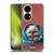 P.D. Moreno Play Cat Artwork Blue Towel Soft Gel Case for Huawei P50
