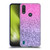 Monika Strigel Glitter Collection Lavender Pink Soft Gel Case for Motorola Moto E6s (2020)
