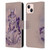Ash Evans Graphics Amethyst Cat Leather Book Wallet Case Cover For Apple iPhone 13