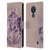 Ash Evans Graphics Amethyst Cat Leather Book Wallet Case Cover For Nokia C21