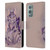 Ash Evans Graphics Amethyst Cat Leather Book Wallet Case Cover For OnePlus 9