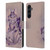 Ash Evans Graphics Amethyst Cat Leather Book Wallet Case Cover For Samsung Galaxy A35 5G