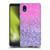 Monika Strigel Glitter Collection Lavender Pink Soft Gel Case for Samsung Galaxy A01 Core (2020)